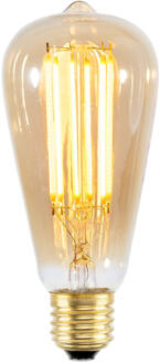 Calex Kooldraadlamp 'Peer' E27 LED 3,5W goldline 14cm, dimbaar