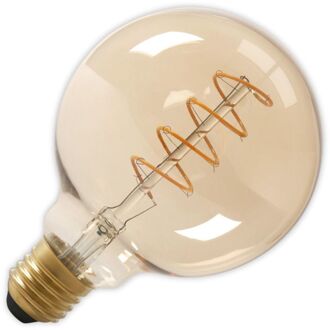 Calex LED E27 4W Globe 20,5 cm Flex Filament Lichtbron Transparant