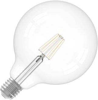 Calex LED E27 4W Globe 20,5 cm Lang Filament Lichtbron Transparant