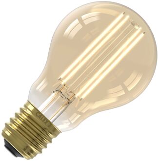 Calex | LED filament | Grote fitting E27 | A60 Standaard | Goud | 7.5W