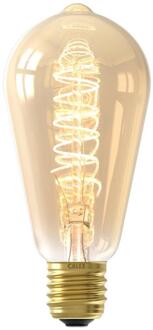 Calex | LED filament | Grote fitting E27 | ST64 Rustiek | Goud | 5.5W | 3-step dimming
