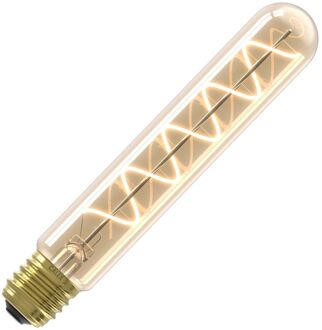 Calex | LED filament | Grote fitting E27 | T45 | Buis | Goud | 2.5W