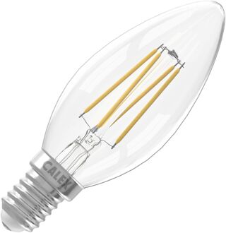Calex | LED filament | Kaars | Helder | E14 fitting | 4.5W