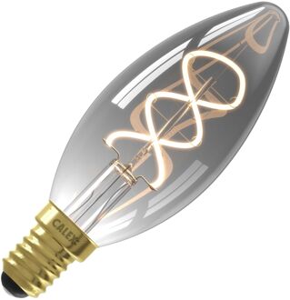 Calex | LED filament | Kleine fitting E14 | B35 Kaars | Titanium | 4W