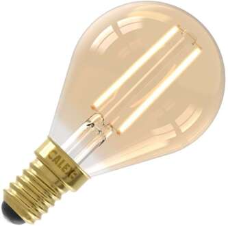 Calex | LED filament | Kleine fitting E14 | Kogellamp | 45mm | 3.5W Goud
