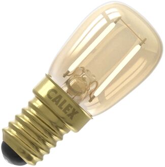 Calex | LED filament | Kleine fitting E14 | T26x58 Buis | Goud | 1.5W