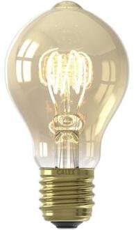 Calex LED filament standaardlamp dimbaar - goud - E27 - 5.5W - 470LM - Leen Bakker