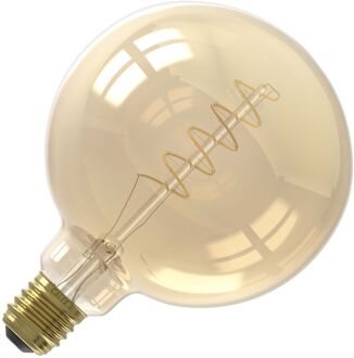 Calex LED globe - G125 - goudkleur - E27 - 5,5W - 470LM - 3step dimbaar Goudkleurig