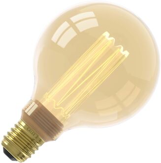 Calex LED globe - goudkleur - E27 - 3.5W - 120LM - dimbaar Goudkleurig