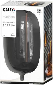 Calex Magneto Asarna LED lamp E27 4W 1.800K dim rookgrijs