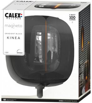 Calex Magneto Kinea LED lamp E27 4W 1.800K dim rookgrijs