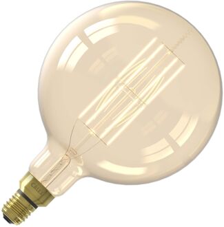 Calex | Megaglobe High Lumen G200 | Goud | Recht filament | 10,5W | E27 fitting