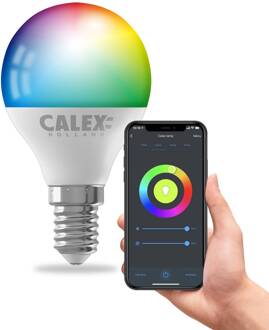 Calex Slimme LED Lamp - E14 - Wifi Lichtbron - RGB en Warm Wit - 4.9W