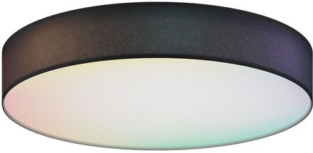 Calex Slimme Plafondlamp 40cm - RGB en Warm Wit - Zwart