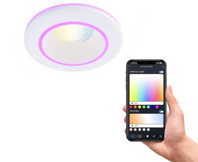 Calex Smart Halo downlight CCT RGB wit