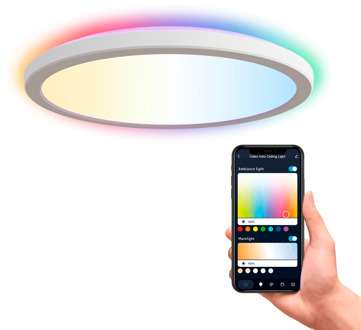 Calex Smart Halo Plafondlamp Wit - 30cm - RGB en CCT