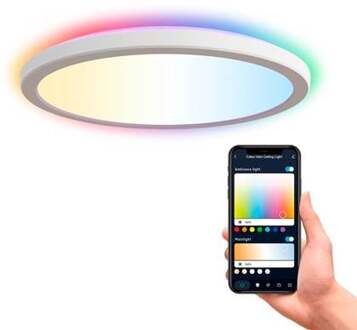 Calex Smart Halo Plafondlamp Wit - 40cm - RGB en CCT