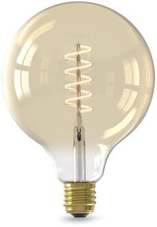 Calex Smart LED E27 7W G125 1800 - 3000 K Gloeilamp goud