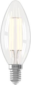 Calex Smart LED lamp E14 B35 4,9W kaars 1800K-3000K transparant