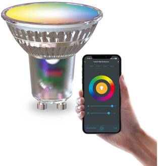 Calex Smart LED lamp reflectorlamp GU10 4,9W RGB CCT 5cm