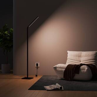 Calex Smart LED vloerlamp, vouwbaar WLAN CCT RGB zwart, wit