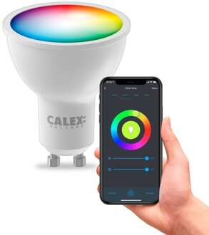 Calex wifi Smart Reflector-lamp GU10 wit en kleur