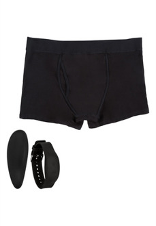 CalExotics Remote Control Boxer Brief Set M/L - Black