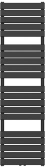 Calgary handdoekradiator 50x180cm 936W zwart mat
