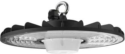 Cali LED High Bay - Dimbaar - 80 Watt 16.000 lumen (200lm/W) - 5700K daglicht wit - IP65 waterdicht - IK10 - Bridgelux LED's Zwart