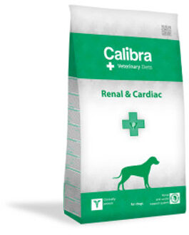 Calibra Veterinary Diets Renal & Cardiac hondenvoer 2 x 12 kg