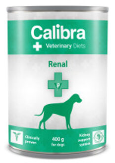Calibra Veterinary Diets Renal natvoer hond 24 x 400 g