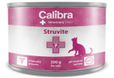 Calibra Veterinary Diets Struvite natvoer kat 12 x 200 g