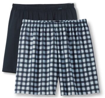 Calida 2 stuks Prints Benefit Boxers * Actie * Blauw,Versch.kleure/Patroon,Grijs - Small,Medium,Large,X-Large,XX-Large