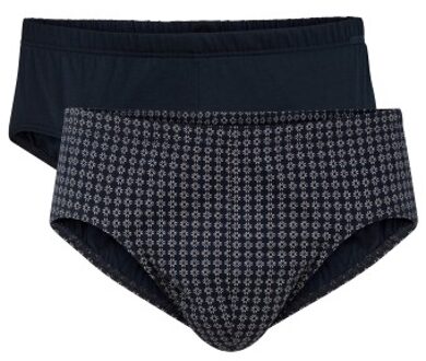 Calida 2 stuks Prints Benefit Slips * Actie * Grijs - Small,Medium,Large,X-Large,XX-Large