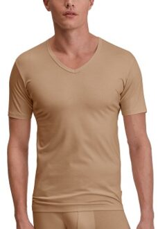 Calida Business V-Neck Undershirt * Actie * Beige - Small,Medium,Large,X-Large,XX-Large
