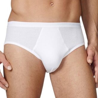 Calida Cotton 1 Herr Midi 24310 * Actie * Wit,Blauw - Medium