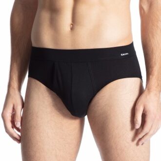 Calida Cotton Code Brief With Fly * Actie * Zwart,Wit - Large