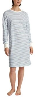 Calida Cotton Stripes Nightdress * Actie * Blauw - X-Small