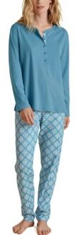 Calida Daylight Dreams Long Pyjama Versch.kleure/Patroon,Blauw - X-Small,Small,Medium,Large