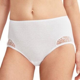 Calida Desire Midi Brief * Actie * Wit - X-Small,Small,Medium,Large