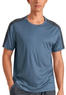 Calida DSW Cooling Men T-Shirt Blauw - Small,Medium,Large,X-Large,XX-Large