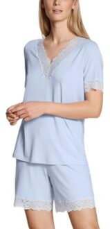 Calida Elegant Dreams Short Pyjama Blauw - Medium,Large