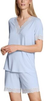 Calida Elegant Dreams Short Pyjama Blauw - Small,Medium,Large