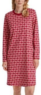 Calida Family And Friends Short Nightdress * Actie * Rood - X-Small,Small,Medium,Large