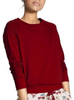 Calida Favourites Holidays Long Sleeve Shirt * Actie * Rood,Groen - XX-Small,X-Small