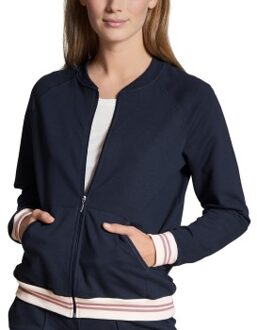 Calida Favourites Lounge Zip-up Jacket * Actie * Blauw - X-Small,Small,Medium,Large