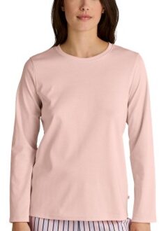 Calida Favourites Sleep Cotton Shirt Long-Sleeve Blauw,Versch.kleure/Patroon,Roze - X-Small,Small,Medium,Large,X-Large