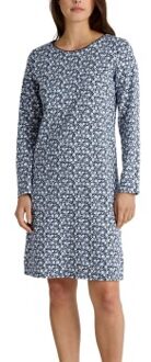 Calida Favourites Sleep Long-Sleeves Nightdress Blauw - X-Small,Small,Medium,Large,X-Large