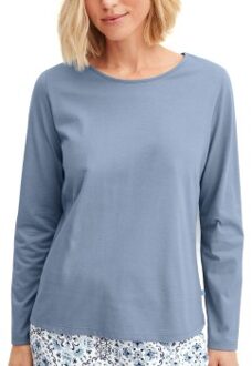 Calida Favourites Tiles Long Sleeve Shirt * Actie * Blauw - Large