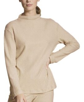 Calida Home Hub Sweater * Actie * Beige,Wit - X-Small,Small,Medium